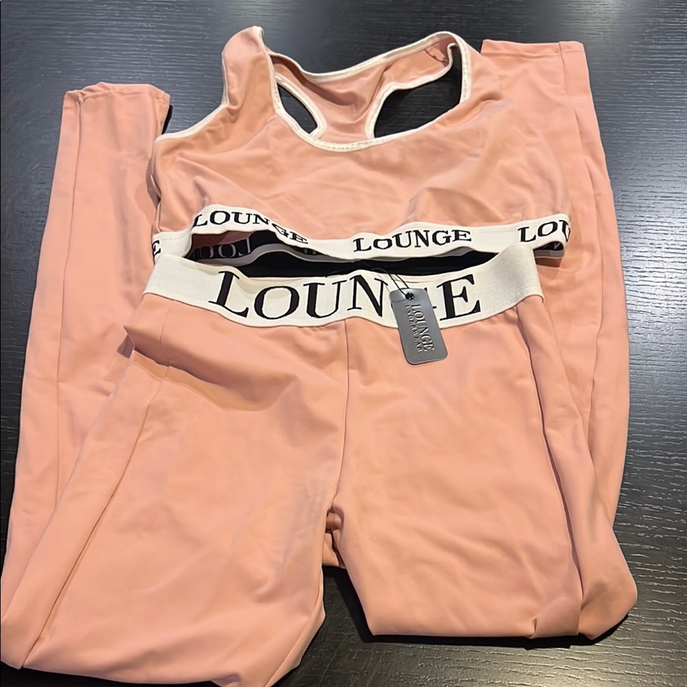Lounge Pink Activewear Set